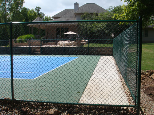 All Green System Tennis Court
